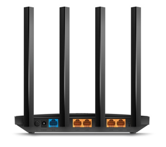 Wi-Fi роутер TP-Link Archer C80 AC1900, 5 ГГц, 1000 Мбит/с, черный