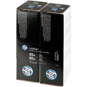 Картридж лазерный HP 85A (CE285AF) 2ШТ, для HP P1102/1102w/1132/1212/1217, 1600 стр. черный