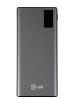 Внешний аккумулятор 10000 mAh_ Cactus CS-PBFSAA-10000 черный