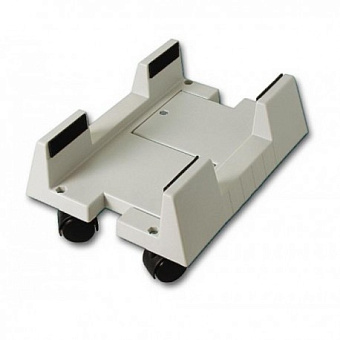 Подставка под системный блок пластмассовая, на колесиках BURO BU-CS3AL светло-серый