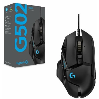 Мышь проводная Logitech G502 HERO High Performance Black