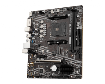 Материнская плата Socket AM4 MSI B550M-A PRO (B550) 2*DDR4 1*PCI-Ex1 1*PCI-Ex16 SATA M.2 HDMI DVI mATX