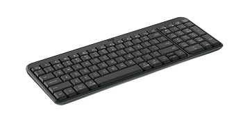 Клавиатура беспроводная Logitech K250 Compact Slim Keyboard графит