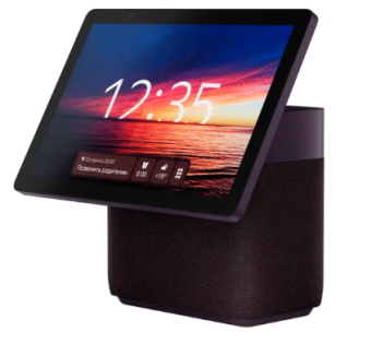 Умная колонка Яндекс Станция Дуо Макс с Zigbee, красный