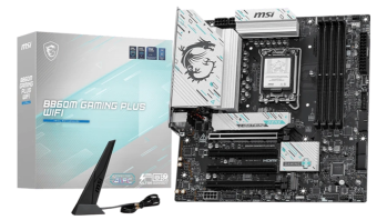 Материнская плата Socket-1851 MSI B860M GAMING PLUS WIFI (B860) 4*DDR5 HDMI DP mATX