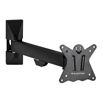 Крепление для телевизора Kromax Casper-103 (10"-32" макс.25кг настенный поворот и наклон) Black
