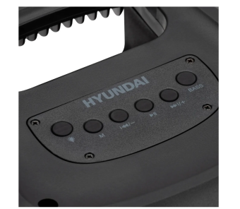 Аудиосистема Hyundai H-MC1230 18W FM USB BT microSD черный