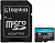 Карта памяти microSD 128Gb Kingston microSDXC Canvas Go! Plus Class 10, UHS-I, U3, V30, A2 (170/90 MB/s) + адаптер SD
