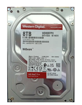 Жесткий диск SATA .8Tb WD Red Plus 5640rpm 256Mb SATA-3