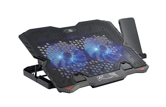 Подставка для ноутбука 15" Digma D-NCP150-2, черный