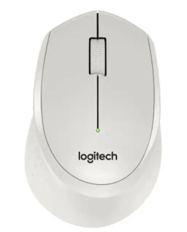 Мышь беспроводная Logitech M330 Silent Plus Wireless белый