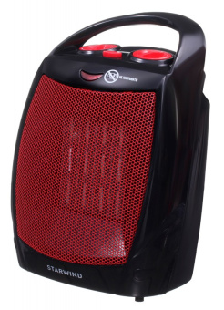 Тепловентилятор Starwind SHV2001 1600Вт черно-красный