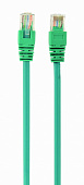 Кабель патч-корд .Patch cord кат.5e  0.25м, Cablexpert, многожильный, зеленый