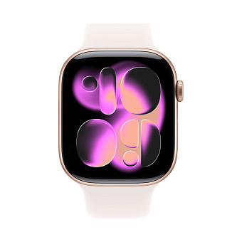 Смарт-часы Apple Watch Series 11 46mm Aluminum Band Rose Gold (розовое золото)