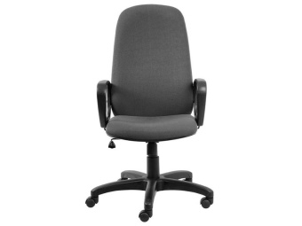 Кресло Бюрократ CH-808AXSN (ткань, мех. качания, крест. пластик, до 120 кг) Темно-серый