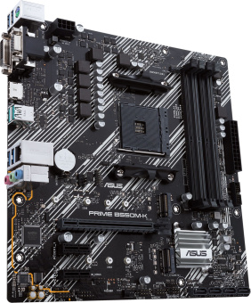 Материнская плата Socket AM4 ASUS PRIME B550M-K (B550) 4*DDR4 2*PCI-Ex1 1*PCI-Ex16 4*SATA 2*M.2 HDMI