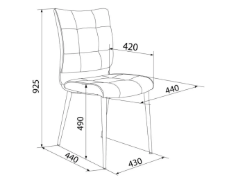 Кресло Бюрократ CH-K10 серый Light 19 металл черный на ножках