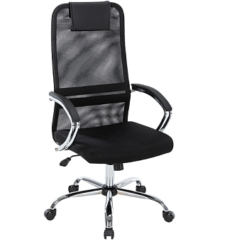 Кресло Chairman CH612 сhrome черный