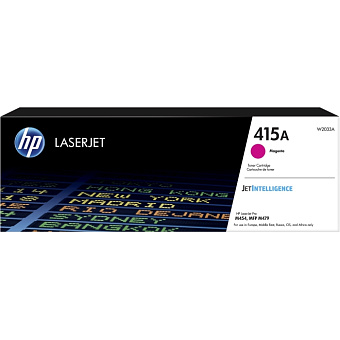 Картридж лазерный HP 415A (W2033A) для HP LJ M454/MFP M479 пурпурный