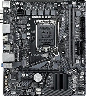 Материнская плата Socket-1700 Gigabyte H610M H V3 DDR4 (H610) 2*DDR4 M.2 HDMI VGA mATX