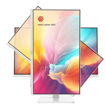 Монитор 23.8" MSI Modern MD2412PW (IPS 1920x1080 5ms 100Hz VESA Speakers HDMI USB-C) White Edition