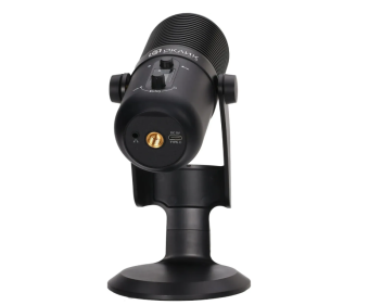Микрофон Oklick SM-400G USB проводной, 2м, 50Гц-20КГц, кардиоидный и всенаправл. для стримов, RGB подсветка