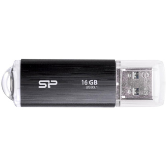 Флешка 16Gb Silicon Power Blaze B02 USB 3.1 Black