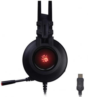 Наушники проводные A4Tech Bloody G525 (микрофон, 20 - 20 000 Гц, 7.1 Surround (виртуальный)) черный