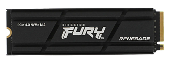 Накопитель SSD M.2 4Tb Kingston Fury Renegade (PCI-E 4.0 x4, 7300/7000 Мбайт/сек, 4000 TBW)