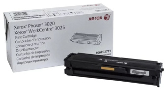Картридж лазерный XEROX 106R02773 для Phaser 3020/WC 3025, 1500 стр, черный