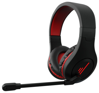 Наушники проводные Oklick GMNG HS-L325G (мониторные закрытые, 20-20 000 Гц, 100дБ, 2.2м) black-red