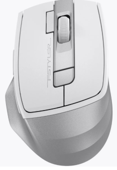 Мышь беспроводная A4Tech Fstyler FG45CS Air2 2000dpi бесшумная Silver White
