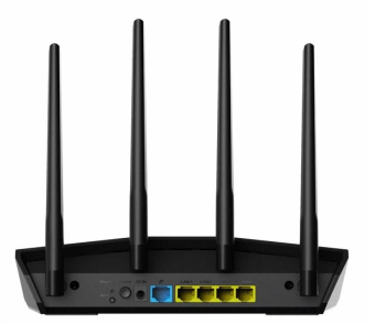 Wi-Fi роутер ASUS RT-AX57 AX3000, 5 ГГц, 1000 Мбит/с, черный