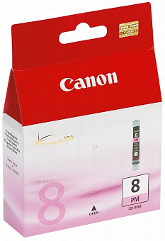 Картридж струйный Canon CLI-8PM для PIXMA iP6600D/IX4000/IX5000, пурпурный