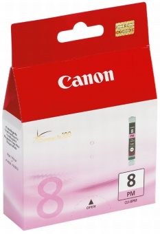 Картридж струйный Canon CLI-8PM для PIXMA iP6600D/IX4000/IX5000, пурпурный