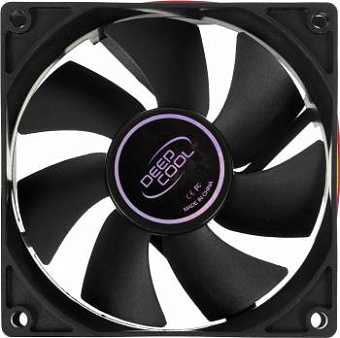 Вентилятор для корпуса 90mm DeepCool XFAN 90 (3pin, 90х90х25мм, 21дБ, 1000об/мин)