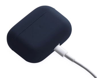 Чехол для наушников Apple Airpods Pro - Ultra Slim, темно-синий