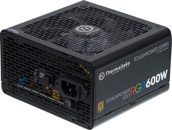 Блок питания .600W Thermaltake Toughpower GX1 RGB (120mm, 24+8pin, 2*8pin, 8*Sata, 4*Molex, 80 PLUS 
