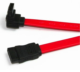 Кабель интерфейсный SATA  50см, Cablexpert, угловой разъем