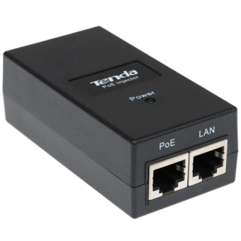 Инжектор PoE Tenda POE15F 100 Мбит/с, черный