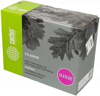 Картридж лазерный Cactus CS-D203E для Samsung, 10000 стр. черный
