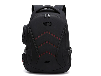 Рюкзак для ноутбука 15" Acer Nitro OBG313 полиэстер черный/красный