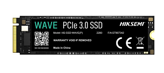 Накопитель SSD M.2 1Tb HIKSEMI WAVE(P) (PCI-E 3.0 x4, 2450/2450 Мбайт/сек)