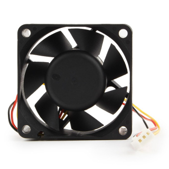 Вентилятор для корпуса 60mm Gembird D6025SM-3 (3pin, 60х60x25, 4000об/мин, 25дБ, провод 25cm)