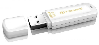 Флешка 64Gb Transcend JetFlash 730 USB3.0 white