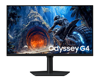 Монитор 27" Samsung Odyssey G4 (IPS 1920x1080 300Hz HDMI DP) черный