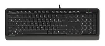 Клавиатура проводная A4Tech Fstyler FK10 черный-серый