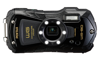 Цифровая фотокамера Pentax WG-90 (CMOS, 16Mpx, f/3.5(W) - f/5.5, SD) черный