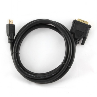 Кабель соединительный HDMI (m) < - > DVI (m),  0.5м, Single link, Cablexpert