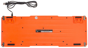 Клавиатура проводная Oklick 710G Black DEATH GAMER Rainbow Led Black